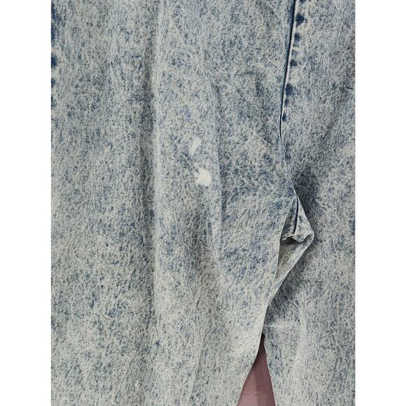 Jordache Jeans Women's 26W Acid Wash Tapered Ankle High-Rise Pleated VTG 80s - Picture 6 of 6